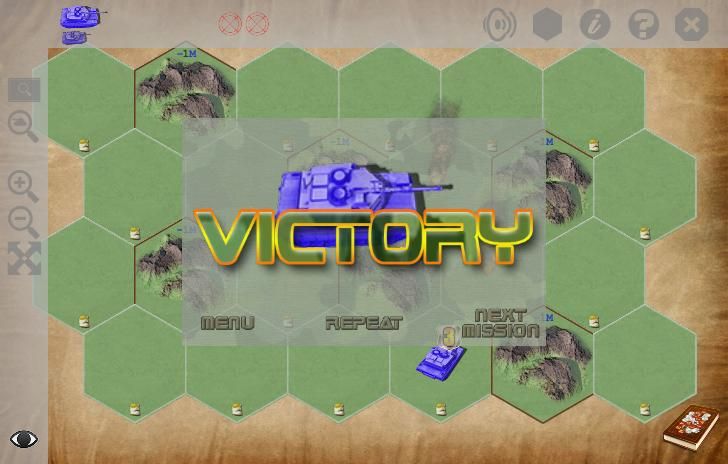 Retaliation: Path of War (Windows) screenshot: Victory