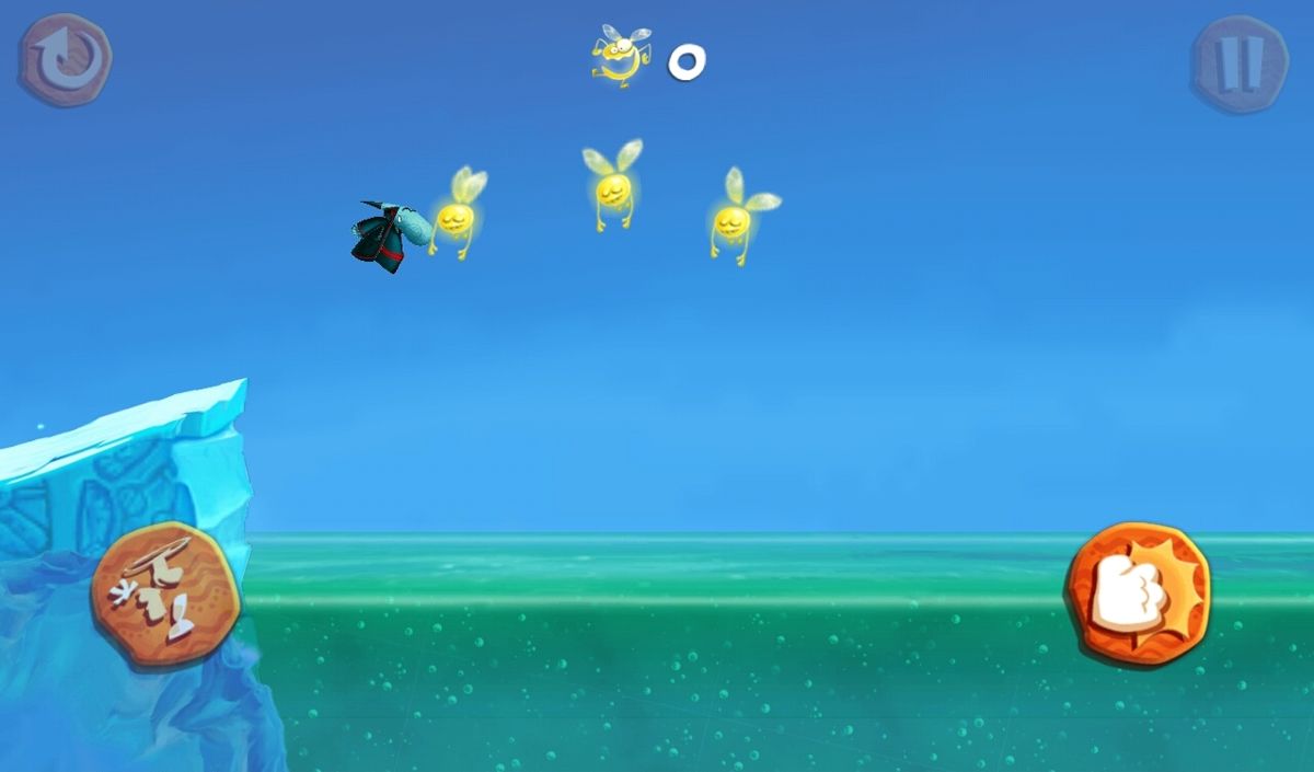 Rayman Fiesta Run (Android) screenshot: Jumping