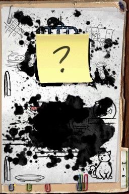 Mystery Case Files: MillionHeir (Nintendo DS) screenshot: Rorschach test?