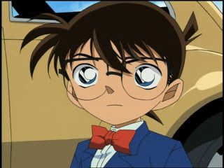 Meitantei Conan: Saikō no Partner (PlayStation) screenshot: Episode 1 intro, close-up on Conan