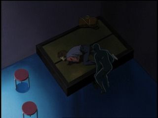 Meitantei Conan: Saikō no Partner (PlayStation) screenshot: Episode 2 intro, the stage actor has been assassinated