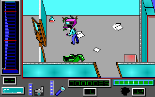 Gremlins 2: The New Batch (DOS) screenshot: Moving around