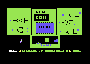 Screenshot of D-Bug (Commodore 64, 1983) - MobyGames