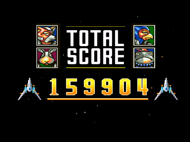 Star Fox: Super Weekend (SNES) screenshot: Yes! Woohoo! Smashing! Now let's go play Smash Brothers!
