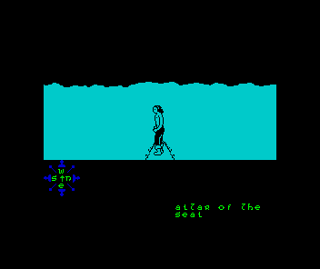 Tir Na Nog (ZX Spectrum) screenshot: Need to turn around
