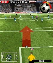 FIFA Soccer 2005 (N-Gage) screenshot: Goal Kick