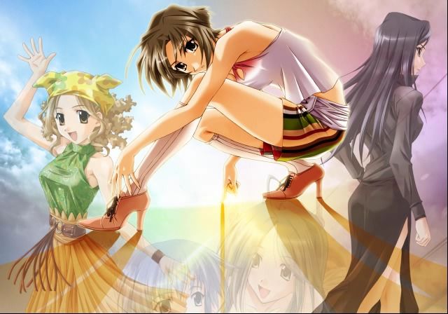Omoide ni Kawaru Kimi: Memories Off (PlayStation 2) screenshot: Opening movie
