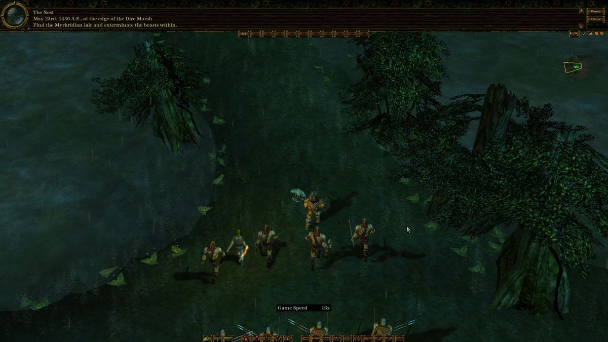 Myth III: The Wolf Age (Windows) screenshot: Dire Marsh