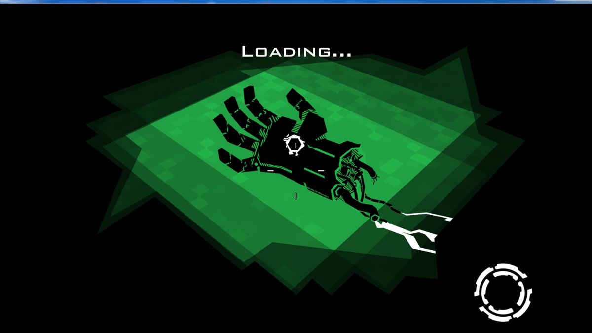 Bedlam (Windows) screenshot: Load screen.