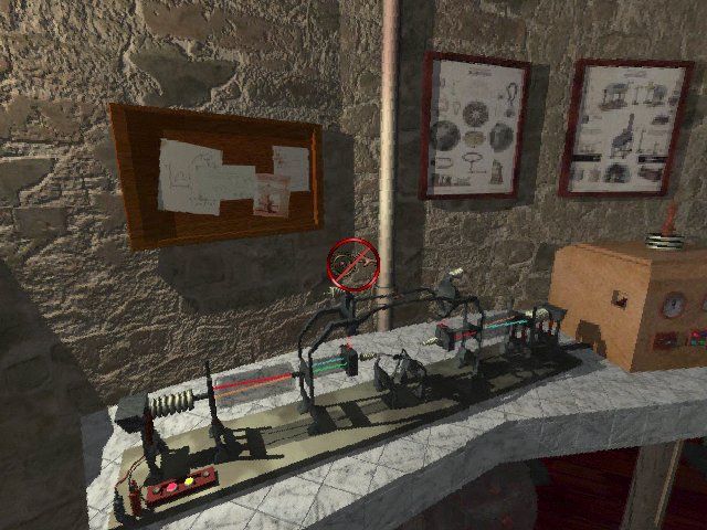 The Cameron Files: Secret at Loch Ness (Windows) screenshot: You will work with this machine a little later.