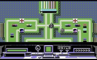 Micro Mouse (Commodore 64) screenshot: LeTrain the mouse to repair the computer