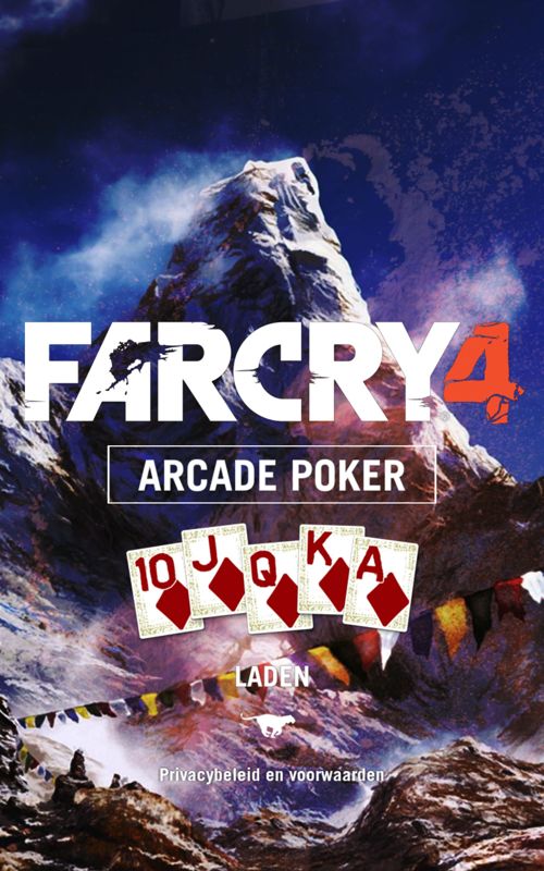 Far Cry 4: Arcade Poker (Android) screenshot: Title screen