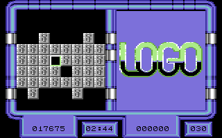 Logo (Commodore 64) screenshot: 2nd game-More complex pattern