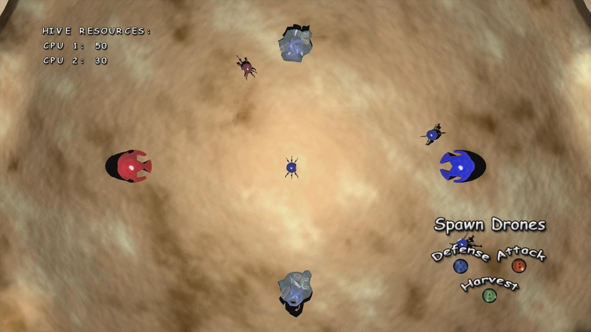 Hive (Xbox 360) screenshot: The match begins! (trial version)