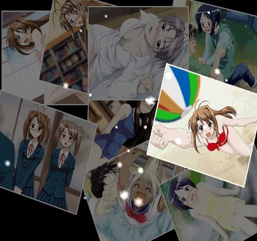 Love Hina 2: Kotoba wa Konayuki no You ni (PlayStation) screenshot: Opening movie showing lots of memories