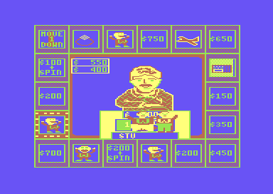 Screenshot of Press Your Luck (Commodore 64, 1988) - MobyGames