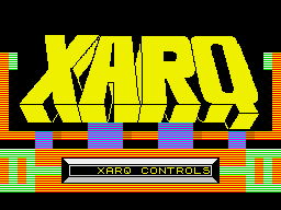 XARQ: The Zimmerman Trenches (ZX Spectrum) screenshot: Title screen
