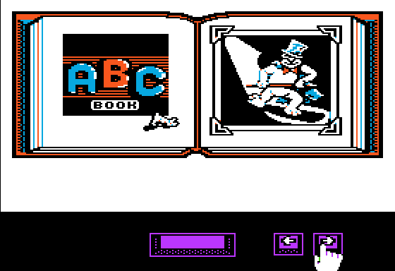 Screenshot Of Alphabet Fun Apple Ii 1990 Mobygames