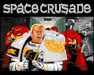 Space Crusade (Amiga) screenshot: Title screen
