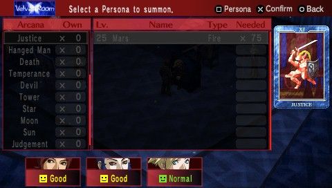 Shin Megami Tensei: Persona 2 - Innocent Sin (PSP) screenshot: Mars is a Persona!