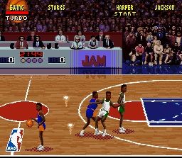 Screenshot of NBA Jam (SNES, 1993) - MobyGames