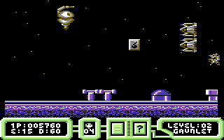 Ransack (Commodore 64) screenshot: A power-up to collect