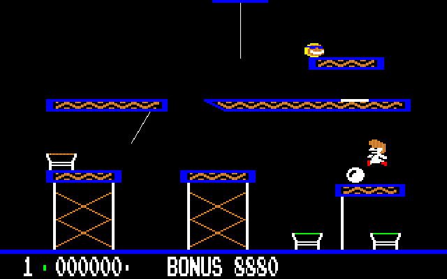 Screenshot of Sammy Lightfoot (PC-88, 1983) - MobyGames