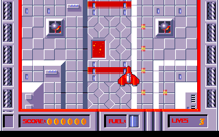 Machine Nation (DOS) screenshot: The first level.