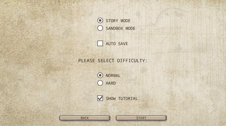 Caravaneer 2 (Browser) screenshot: Gameplay Options