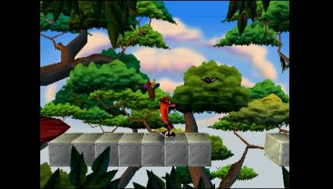 Screenshot of Crash Bandicoot (PSP, 1996) - MobyGames