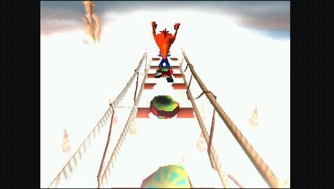 Screenshot of Crash Bandicoot (PSP, 1996) - MobyGames