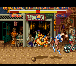 Screenshot of Super Street Fighter II (SNES, 1993) - MobyGames