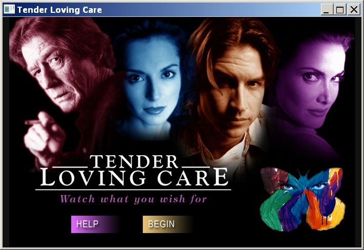 Tender Loving Care (Windows) screenshot: Main menu (GOG version)