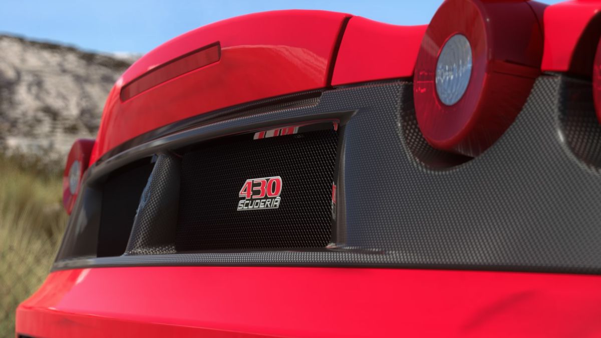 Driveclub (PlayStation 4) screenshot: Meticulously detailed carbon fiber.. need much appreciation