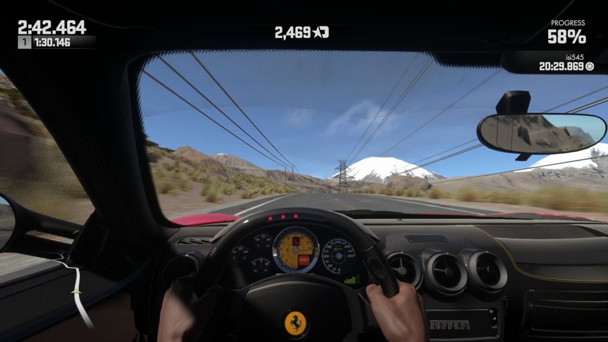 Driveclub (PlayStation 4) screenshot: Chile is a barren land
