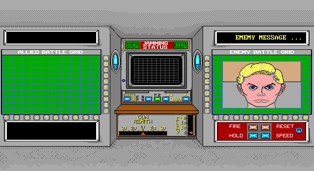 Armada (DOS) screenshot: Starting a new match