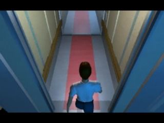 R?MJ: The Mystery Hospital (SEGA Saturn) screenshot: Taking the elevator