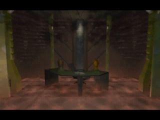 R?MJ: The Mystery Hospital (SEGA Saturn) screenshot: Searching the security office