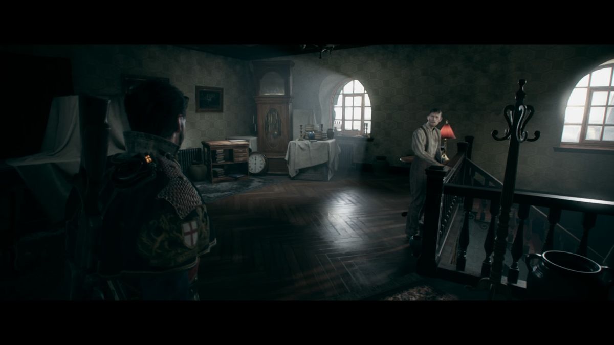 The Order: 1886 (PlayStation 4) screenshot: Passing through the house