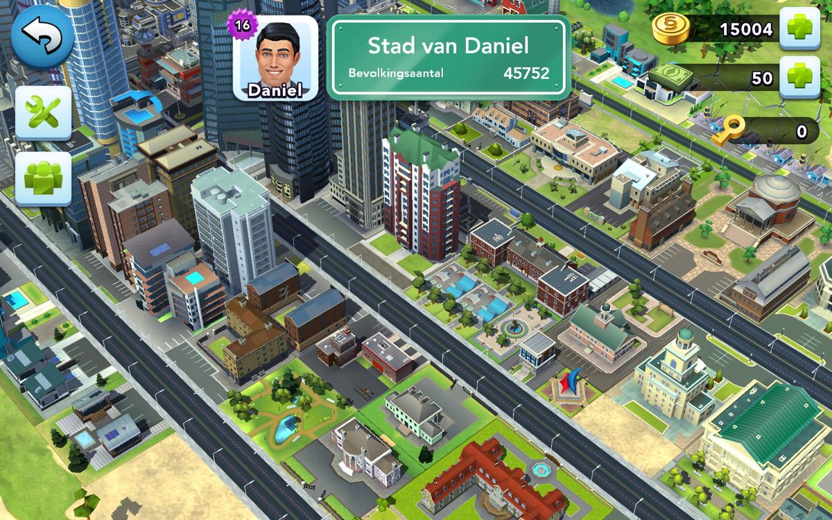 Screenshot of SimCity: BuildIt (Android, 2014) - MobyGames