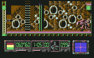 Alien³ (Commodore 64) screenshot: Guardian Four