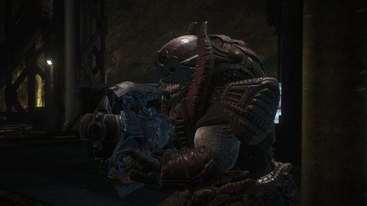 Gears of War: Ultimate Edition (Xbox One) screenshot: Enemy elite troops are ready for Gears