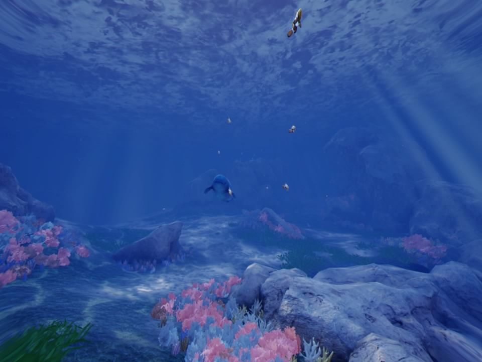 Focus on You (PlayStation 4) screenshot: Enjoying the beautiful sea