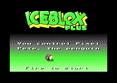 Iceblox Plus (Commodore 64) screenshot: Introduction