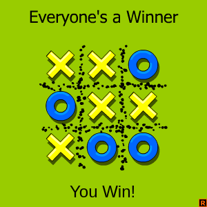 Everyone's a Winner (Browser) screenshot: I won (=