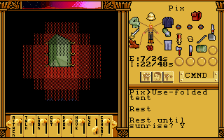 Screenshot of Ultima: Worlds of Adventure 2 - Martian Dreams (DOS, 1991 ...