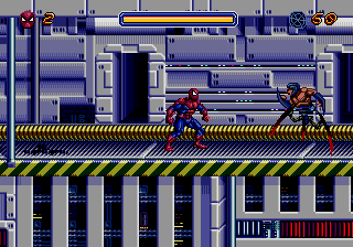 Screenshot of Spider-Man (Genesis, 1995) - MobyGames