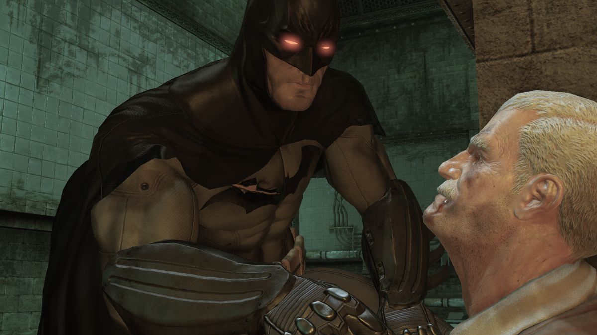 Batman: Arkham Asylum (Windows) screenshot: Is batman too late?