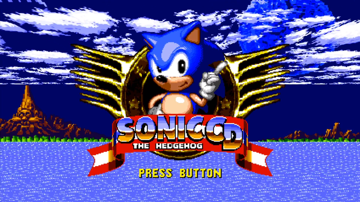 Sonic cd картинки