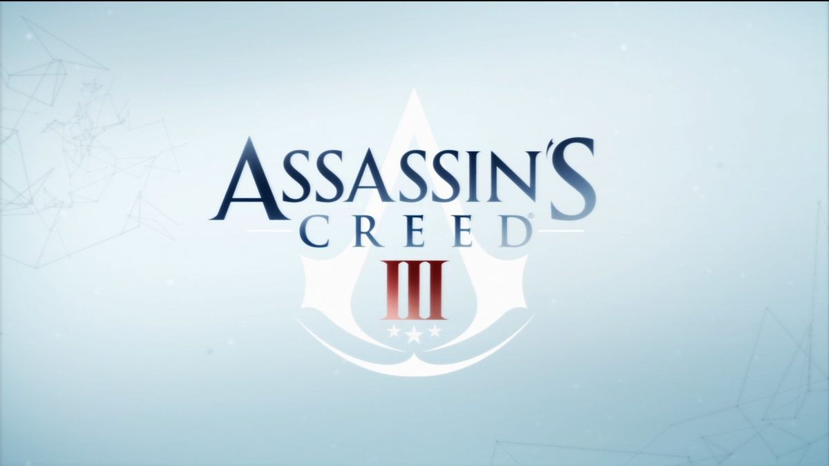 Assassin's Creed III (PlayStation 3) screenshot: Title screen